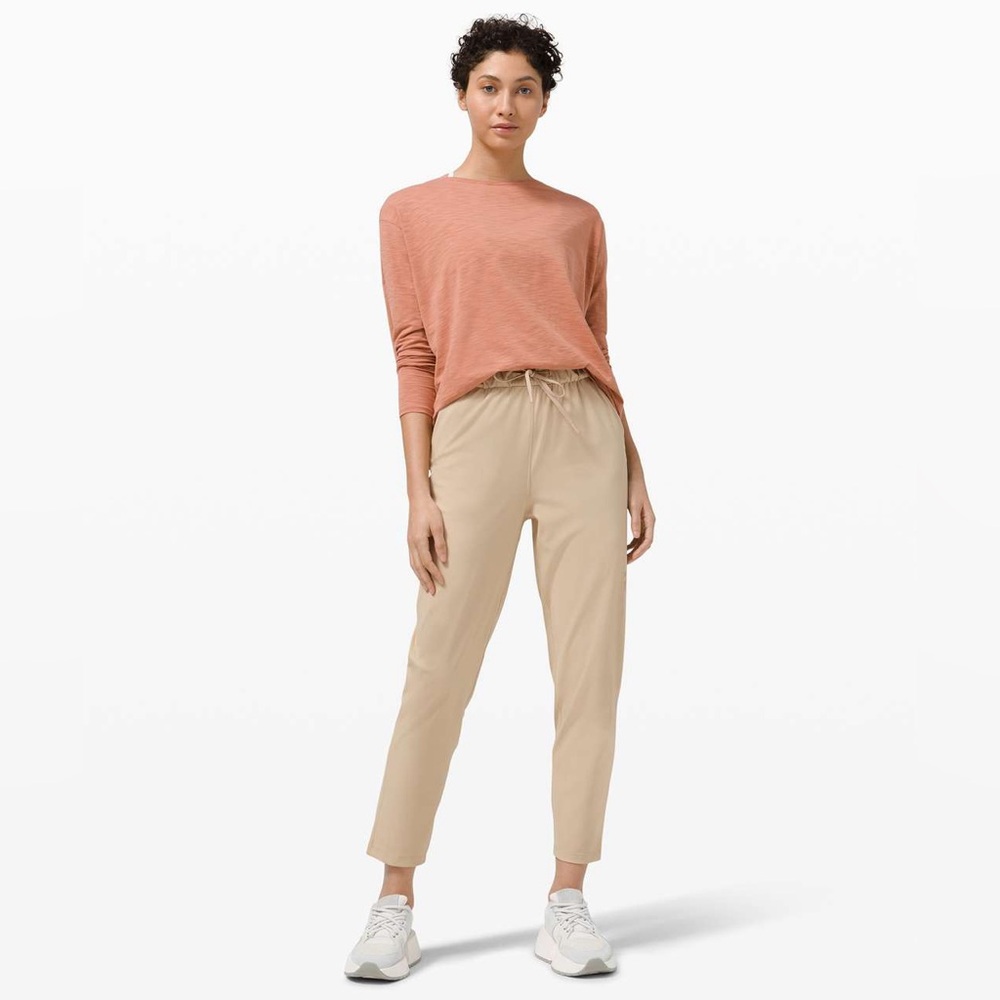 Lululemon Keep Moving Pant 7/8 High-Rise Trench Size 4